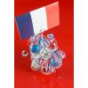 10 cartons de table "Vive la France" - exemple