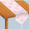 Chemin de table "Baby Party" 183 cm - rose