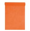 Chemin de table unicolore non tissé "Élégance" 0,3 x 10 m - orange