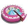 Disque pour gâteau "Princesses Disney" 16 cm