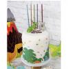 Figurine pour gâteau "Dino" Happy Birthday 2 pcs - example