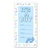 Déco de porte "It's a baby" 152 cm - bleu clair