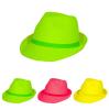 Chapeau Trilby fluo UV