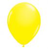 50 ballons de baudruche à UV unis - jaune fluo