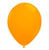 50 ballons de baudruche à UV unis - orange fluo