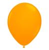 50 ballons de baudruche à UV unis - orange fluo