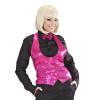 Veste "Paillettes et glamour" pour femmes - rose vif-XL - 1 