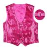 Veste "Glamour & Paillettes" - rose vif-XL