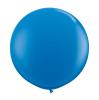 Ballon de baudruche XL unicolores 90 cm - bleu