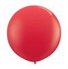 Ballon de baudruche XL unicolores 90 cm - rouge