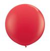 Ballon de baudruche XL unicolores 90 cm - rouge