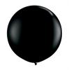 Ballon de baudruche XL unicolores 90 cm - noir