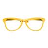 Lunettes de clown XXL - jaune - 1 