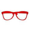 Lunettes de clown XXL - rouge - 1 