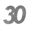 6 confettis paillettes XXL "30 ans"