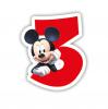 Bougie à chiffre "Mickey et ses amis" 6 cm-3