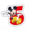 Bougie à chiffre "Mickey et ses amis" 6 cm-5