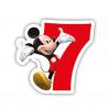 Bougie à chiffre "Mickey et ses amis" 6 cm-7